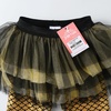 image:imageDXTON Toddler Girls Tutu Leggings with Skirt Ruffle Footless Skirted PantsGold Mermaid