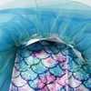 image:imageDXTON Toddler Girls Tutu Leggings with Skirt Ruffle Footless Skirted PantsGreen Mermaid