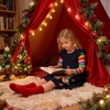 image:imageDXTON Toddler Girls Winter Long Sleeve Dress Rainbow Cotton Dresses 38YRainbow Butterfly