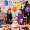 image:imageDXTON Toddler Girls Winter Long Sleeve Dress Rainbow Cotton Dresses 38YRainbow Butterfly