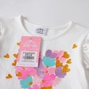 image:imageDXTON Girls Long Sleeve Tulle Tutu Dress Party Outfit Ages 312Beige