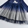 image:imageDXTON Girls Long Sleeve Tulle Tutu Dress Party Outfit Ages 312Light Black