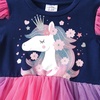 image:imageDXTON Girls Long Sleeve Tulle Tutu Dress Party Outfit Ages 312Multicoloured