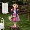 image:imageDXTON Girls Long Sleeve Tulle Tutu Dress Party Outfit Ages 312Multicoloured