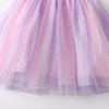 image:imageDXTON Girls Long Sleeve Tulle Tutu Dress Party Outfit Ages 312Pink Purple