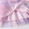 image:imageDXTON Girls Long Sleeve Tulle Tutu Dress Party Outfit Ages 312Pink Purple