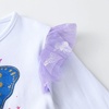 image:imageDXTON Girls Long Sleeve Tulle Tutu Dress Party Outfit Ages 312Purple