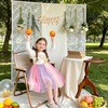 image:imageDXTON Girls Long Sleeve Tulle Tutu Dress Party Outfit Ages 312White