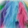 image:imageDXTON Girls Rainbow Tutu Skirt Elastic Waist Tulle Party Skirt Ages 310Dark Green