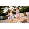 image:imageDXTON Girls Rainbow Tutu Skirt Elastic Waist Tulle Party Skirt Ages 310Green