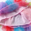 image:imageDXTON Girls Rainbow Tutu Skirt Elastic Waist Tulle Party Skirt Ages 310Orange