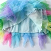 image:imageDXTON Girls Tutu Dress Short Sleeve Summer Party Outfit Ages 312Green