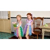 image:imageDXTON Girls Tutu Dress Short Sleeve Summer Party Outfit Ages 312Multicoloured